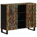 vidaXL, vidaXL Sideboard 90x34x75 cm Massivholz Akazie