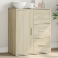 vidaXL, vidaXL Sideboard Sonoma-Eiche 60x31x70 cm Holzwerkstoff