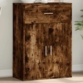vidaXL, vidaXL Sideboard Räuchereiche 60x30x84 cm Holzwerkstoff