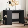 vidaXL, vidaXL Schreibtisch Schwarz 102x50x75 cm Holzwerkstoff