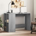 vidaXL, vidaXL Schreibtisch Grau Sonoma 102x50x75 cm Holzwerkstoff