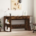 vidaXL, vidaXL Schreibtisch Räuchereiche 140x50x75 cm Holzwerkstoff