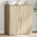 vidaXL, vidaXL Sideboard Sonoma-Eiche 79x38x80 cm Holzwerkstoff