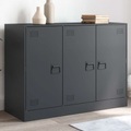 vidaXL, vidaXL Sideboard Anthrazit 99x39x73 cm Stahl