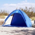 vidaXL, vidaXL Strandzelt Azurblau Wasserdicht