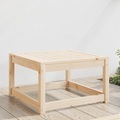 vidaXL, vidaXL Gartenhocker Massivholz Kiefer