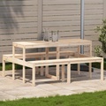 vidaXL, vidaXL Picknicktisch 160x134x75 cm Massivholz Kiefer