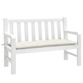 vidaXL, vidaXL Gartenbank-Auflage Melange Creme 120x50x7 cm Stoff