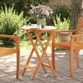 vidaXL, vidaXL Gartentisch Klappbar Ø60x75 cm Massivholz Akazie