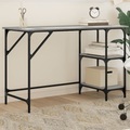 vidaXL, vidaXL Schreibtisch Grau Sonoma 120x50x75 cm Metall Holzwerkstoff