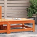 vidaXL, vidaXL Gartenhocker Wachsbraun 70x70x30 cm Massivholz Kiefer