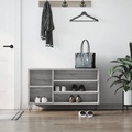 vidaXL, vidaXL Schuhregal Grau Sonoma 102x36x60 cm Holzwerkstoff