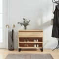 vidaXL, vidaXL Schuhregal Sonoma-Eiche 70x36x60 cm Holzwerkstoff