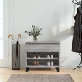 vidaXL, vidaXL Schuhregal Grau Sonoma 70x36x60 cm Holzwerkstoff