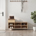 vidaXL, vidaXL Schuhregal Sonoma-Eiche 102x36x60 cm Holzwerkstoff