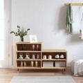 vidaXL, vidaXL Schuhregal Sonoma-Eiche 102x36x60 cm Holzwerkstoff