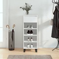 vidaXL, vidaXL Schuhschrank Weiß 40x36x105 cm Holzwerkstoff