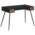 vidaXL, vidaXL Schreibtisch 117x56,5x75 cm Recyceltes Massivholz Teak