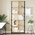 vidaXL, vidaXL Bücherregal Sonoma-Eiche 78,5x33x188,5 cm Holzwerkstoff