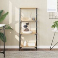 vidaXL, vidaXL Bücherregal Sonoma-Eiche 50x33x117,5 cm Holzwerkstoff