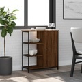 vidaXL, vidaXL Sideboard Braun Eichen-Optik 70x30x80 cm Holzwerkstoff