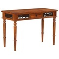 vidaXL, vidaXL Schreibtisch mit Schublade 110x50x76 cm Massivholz Akazie