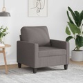 vidaXL, vidaXL Sessel Taupe 60 cm Stoff