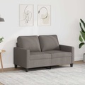 vidaXL, vidaXL 2-Sitzer-Sofa Taupe 120 cm Stoff