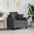 vidaXL, vidaXL Sessel Dunkelgrau 60 cm Stoff