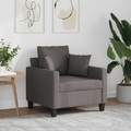 vidaXL, vidaXL Sessel Taupe 60 cm Stoff