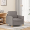 vidaXL, vidaXL Sessel Taupe 60 cm Stoff