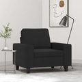 vidaXL, vidaXL Sessel Schwarz 60 cm Stoff