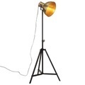 vidaXL, vidaXL Stehleuchte 25 W Vintage-Messing 61x61x90/150 cm E27