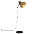 vidaXL, vidaXL Stehleuchte 25 W Antik Messing 30x30x90-150 cm E27