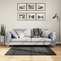 vidaXL, vidaXL Teppich Shaggy Hochflor Modern Anthrazit 120x120 cm