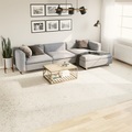 vidaXL, vidaXL Teppich Shaggy Hochflor Modern Creme 300x400 cm