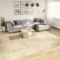 vidaXL, vidaXL Teppich Shaggy Hochflor Modern Golden 300x400 cm