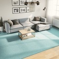 vidaXL, vidaXL Teppich OVIEDO Kurzflor Grün 300x400 cm