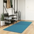 vidaXL, vidaXL Teppich OVIEDO Kurzflor Türkis 80x200 cm