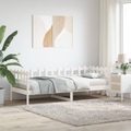 vidaXL, vidaXL Tagesbett Weiß 80x200 cm Massivholz Kiefer