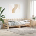 vidaXL, vidaXL Tagesbett Ausziehbar 2x(90x190) cm Massivholz Kiefer