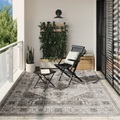vidaXL, vidaXL Teppich ARBIZU Indoor und Outdoor Vintage-Design 240x340 cm