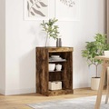vidaXL, vidaXL Sideboard mit LED-Leuchten Räuchereiche 41x37x67 cm