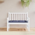 vidaXL, vidaXL Gartenbank-Auflage Marineblau 100x50x7 cm Oxford-Gewebe