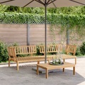 vidaXL, vidaXL Garten-Ecksofas aus Paletten 2 Stk. Massivholz Akazie