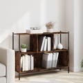 vidaXL, vidaXL Bücherregal Räuchereiche 102x28x77,5 cm Holzwerkstoff
