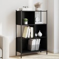 vidaXL, vidaXL Bücherregal Schwarz 72x28x109 cm Holzwerkstoff