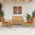 vidaXL, vidaXL 5-tlg. Garten-Lounge-Set Massivholz Akazie