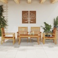 vidaXL, vidaXL 5-tlg. Garten-Lounge-Set Massivholz Akazie