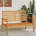 vidaXL, vidaXL Gartensofa 120 cm Massivholz Akazie
